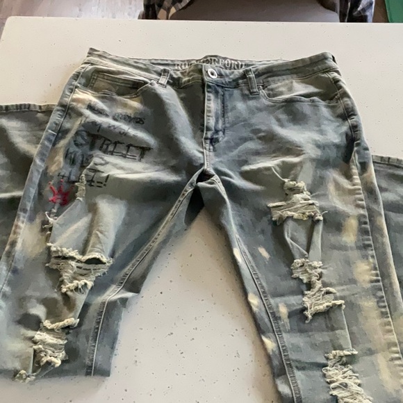 Rutherford. Stay woke jeans - Picture 1 of 6